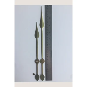 Platin Saat 1 Set Uzun Boy Gold Akrep Yelkovan