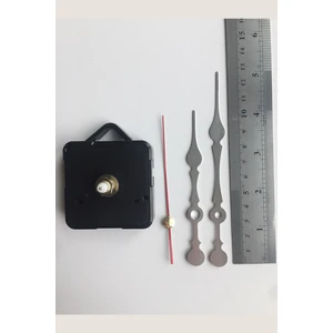 Platin Saat 1 Set Gümüş Akrep Yelkovan