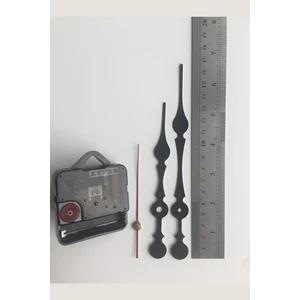 Platin Saat 1 Set Siyah Akrep Yelkovan