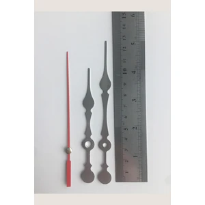 Platin Saat 1 Set Gümüş Akrep Yelkovan