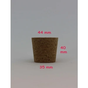 Cam Süt Şişesi Için Mantar Tıpası 44*35*40 mm 1 Adet Tıpa