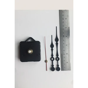 Platin Saat 1 Set Siyah Akrep Yelkovan
