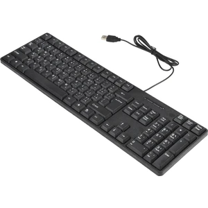 MC-689 USB Kablolu Klavye, Arapça Sürüm Siyah   (Yurt Dışından)