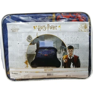 Lisanslı Tek Kişilik Çocuk Battaniye-Harry Potter Hogwarts