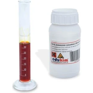 Metil Kırmızısı Çözeltisi 250 ml Amb.