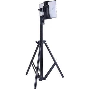 160 cm Teleskopik Ayarlanabilir 13 inç Uyumlu Telefon ve Tablet Tutucu Tripod