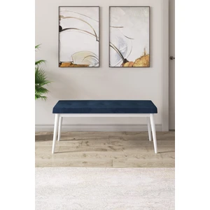 Concept Arwen Serisi Bench, Gürgen Tam Isleket, 1.sınıf Babyface Kumaş , Beyaz Ayak