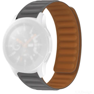 Puluzpuluz Huawei Watch Gt2 Pro Için Silikon Manyetik Kayış - Gri (Yurt Dışından)