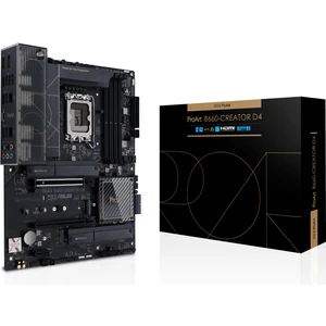 Proart B660-Creator D4 Intel B660 Lga1700 DDR4 5333 Hdmı 3X M2 Usb3.2 Aura Rgb Com 2.5Gbit + Gbit Lan Atx (Proart B660-Creator D4) Anakart