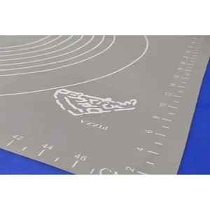 Hamur Açma Matı Silikon Hamur Açma Örtüsü Gri 40 x 50 cm