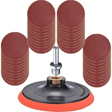Badem10 42 Parça Cırt Zımpara Seti + Matkap Aparatı 115 mm Fiyatı