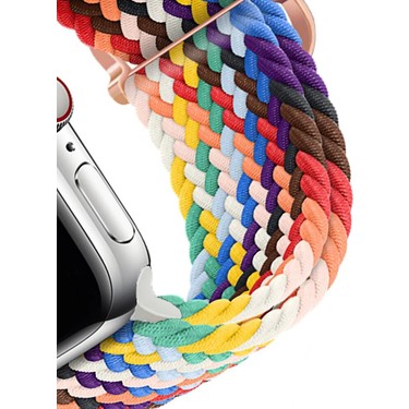 スマホアクセサリー Apple Watch Series 2NIKE + Z-Mobile Apple Watch 2 3 4 5 6 Se Uyumlu 42 -44 mm Rainbow Fiyatı