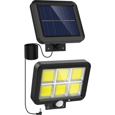 Greentech Güneş Enerjili 120 Cob Led Aydınlatma /