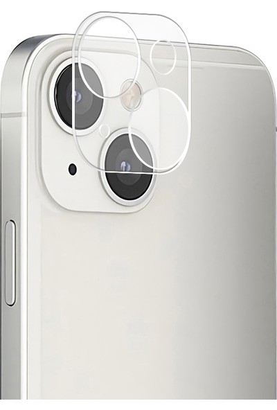 Jacquelyn Apple iPhone 13 Kamera Koruma Lens Camı