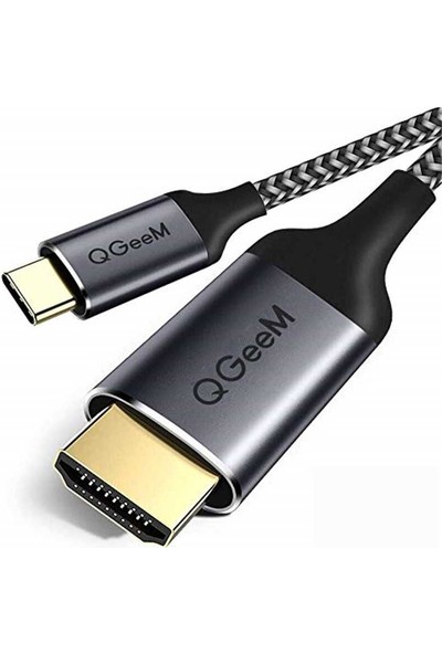 Qgeem QG-UA09 Type-C To HDMI Kablo