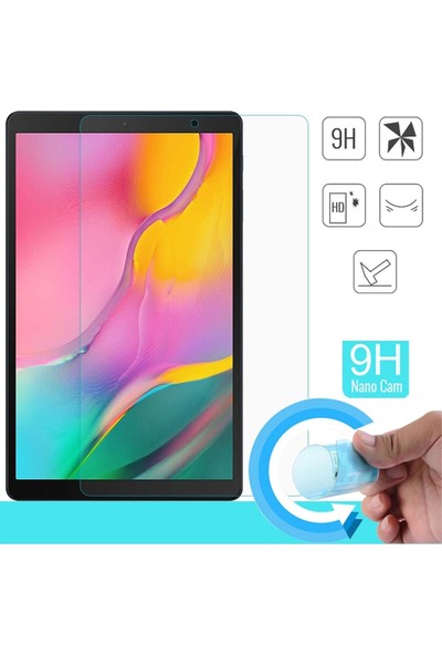 Arazon Lenovo Tab M10 Hd (2.nesil) TB-X306F ZA6W0008TR 10.1 Inç Ekran Koruyucu Flexible 9h Nano Cam