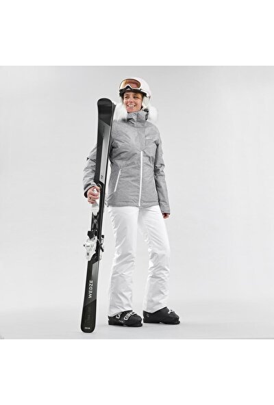 Wedze Kadın Kayak Pantolonu - Beyaz - 180 - Wedze