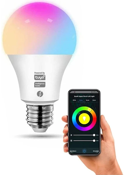 S-Link Swapp SL-RGB12 Akıllı Rgb Lamba Ampul 12W 50Hz 1000 Lümen Wifi Tuya Destekli