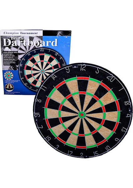 Domuz Kılı Dart Tahtası 6 Adet Ok DART-100