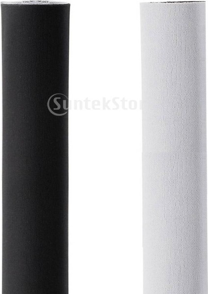2 Adet 59INCH Od 1.3 '' Neopren Kablo Yönetimi Kollu Esnek Kablo Sarma, Kordon Yönetimi, / Ev Sineması / Konuşmacı (Beyaz / Siyah) (Yurt Dışından)