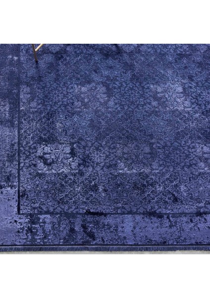 Salvatore Lacivert Kadife Halı 120X180 cm