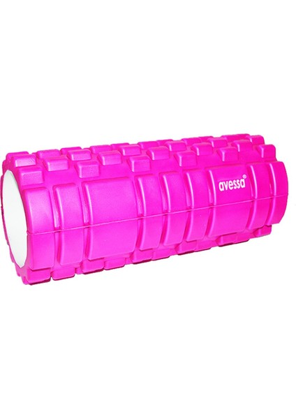 Kısa Foam Roller Egzersiz Aleti Pembe