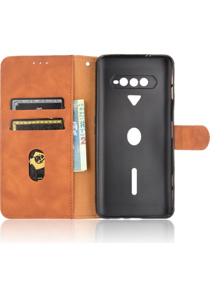 EX Beauty Xiaomi Black Shark 4/4 Pro Için Pu Deri Cüzdan Bölmeli Telefon Kılıfı (Yurt Dışından) indirimleri