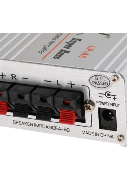 Mini Hıfı 2X15 W Stereo Güç Araba Amplifikatör Bas Dc 12 V Mp3 Için 3.5mm Soket (Yurt Dışından)