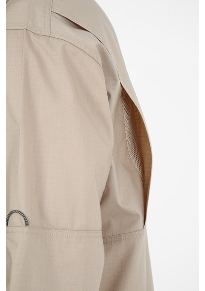 Monel Outdoor Bej Krem Tactical Gömlek Taktik Giyim Ripstop Gömlek