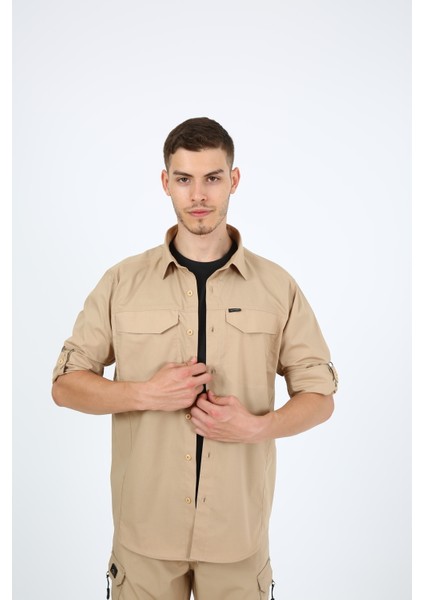 Monel Outdoor Bej Krem Tactical Gömlek Taktik Giyim Ripstop Gömlek fiyatları