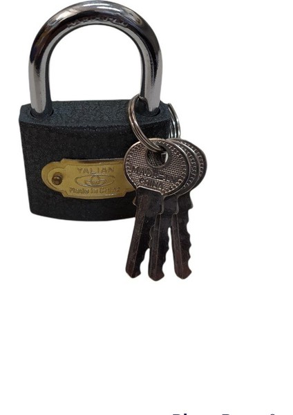 Yalıan Asma Kilit 38 mm Gri Küpe Kilit 6 Adet indirimleri