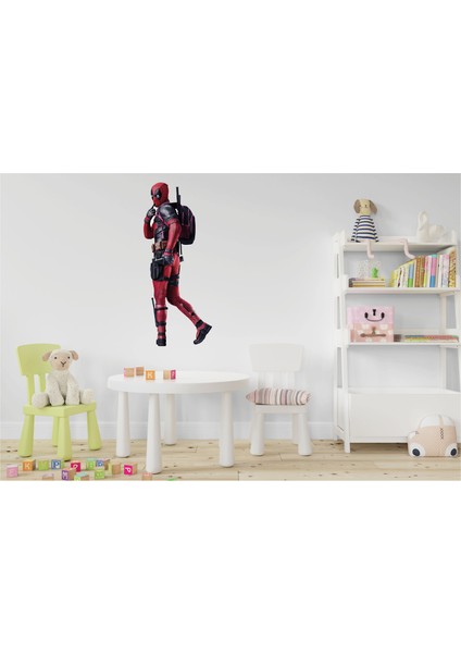 Atalya Reklam Avengers Deadpool Çocuk Odası Sticker