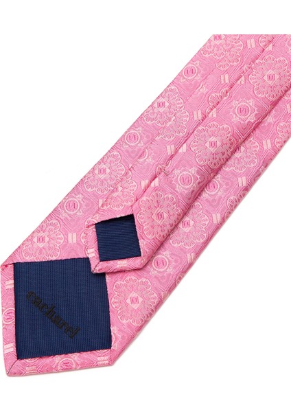 Pembe Desenli Kravat 50244079-950