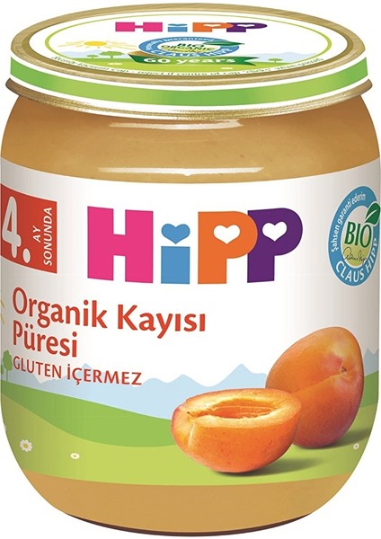 Organik Kayısı Püresi 125 G