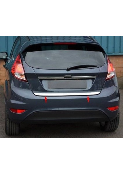 Ford Fiesta Krom Bagaj Alt Çıta Formlu 2002-2008