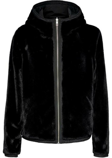 15208777 Çift Taraflı Peluş Mont Black fiyatları