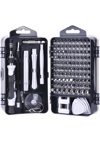 Tornavida Seti 115 1 Manyetik Torx Phillips Vida Uçları Kiti, Tornavida Anahtarı Onarım Telefonu Pc Araçları