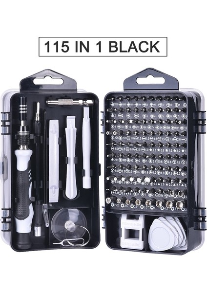 Tornavida Seti 115 1 Manyetik Torx Phillips Vida Uçları Kiti, Tornavida Anahtarı Onarım Telefonu Pc Araçları fiyatları