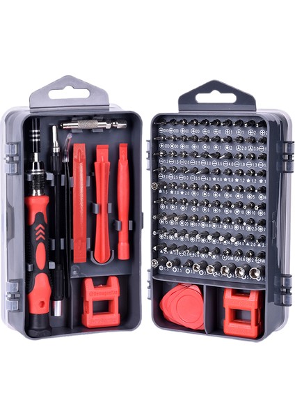 Tornavida Seti 115 1 Manyetik Torx Phillips Vida Uçları Kiti, Tornavida Anahtarı Onarım Telefonu Pc Araçları(Yurt Dışından)