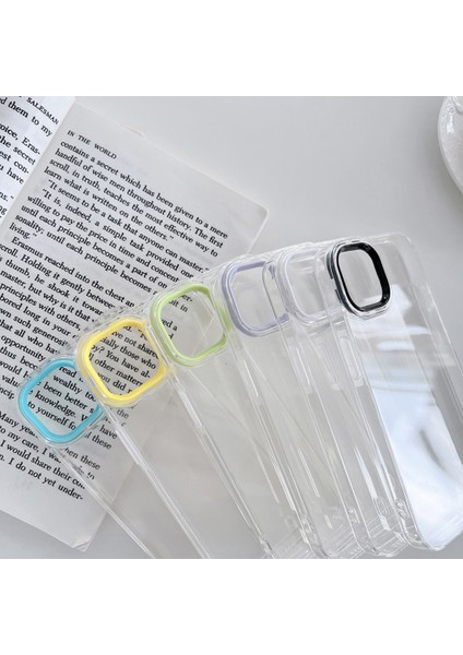 Macaron Şeffaf Tpu Telefon Kılıfı Için Apple iPhone 13 Siyah (Yurt Dışından) fiyatları