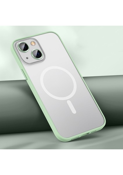 Magsafe Telefon Kılıfı Apple iPhone 13 Yeşil (Yurt Dışından)