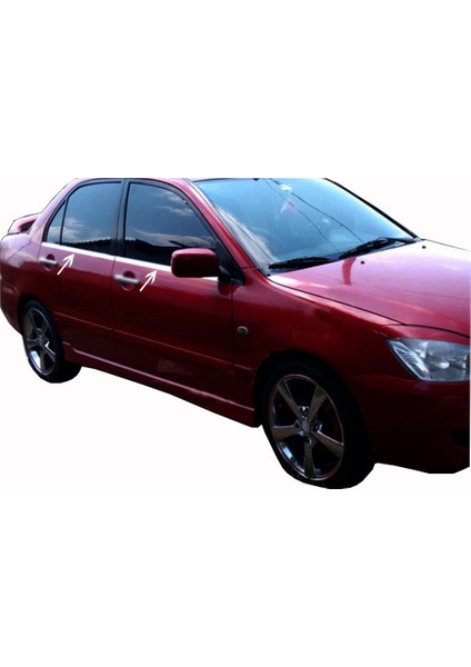 Mitsubishi Lancer Krom Cam Çıtası 2004-2008