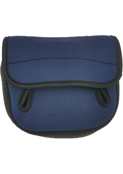 Suya Dayanıklı Sinek Balıkçılık Reel Çanta Kılıf Kapak Kese Saklama Yem Döküm M Mavi Çentik Tipi (Yurt Dışından)