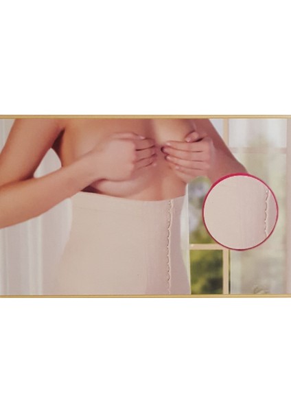 13500 Dikişsiz Bel Korse Ten - M