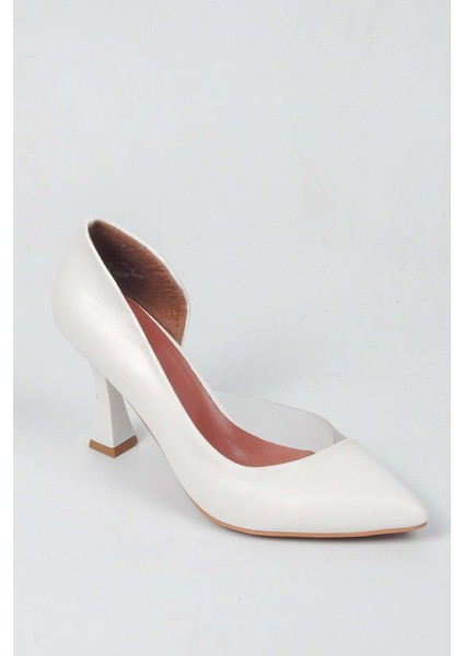 653 Kadın Şeffaf Detaylı Klasik Stiletto fiyatları