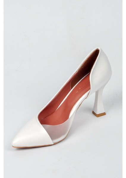 653 Kadın Şeffaf Detaylı Klasik Stiletto modelleri