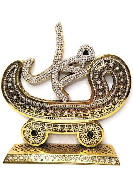 Muhammet Lafzı (S.a.v) Swarovski Taşlı Biblo Ev Masa Dekoru modelleri
