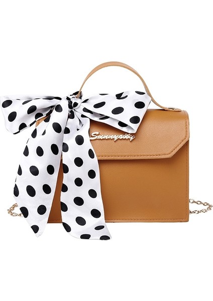 2'li Omuz Crossbody Çanta Karamel Rengi (Yurt Dışından)