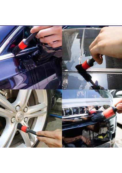 5 Adet Araba Detaylandırma Fırça Kiti Araç Araç Tekerlek Detayı Için Temiz Fırça indirimleri