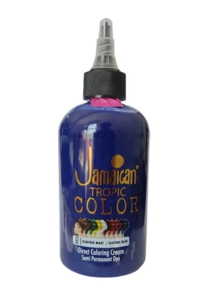 Jamaican Jeans Color Saç Boyası 250ML  562 Elektrik Mavi